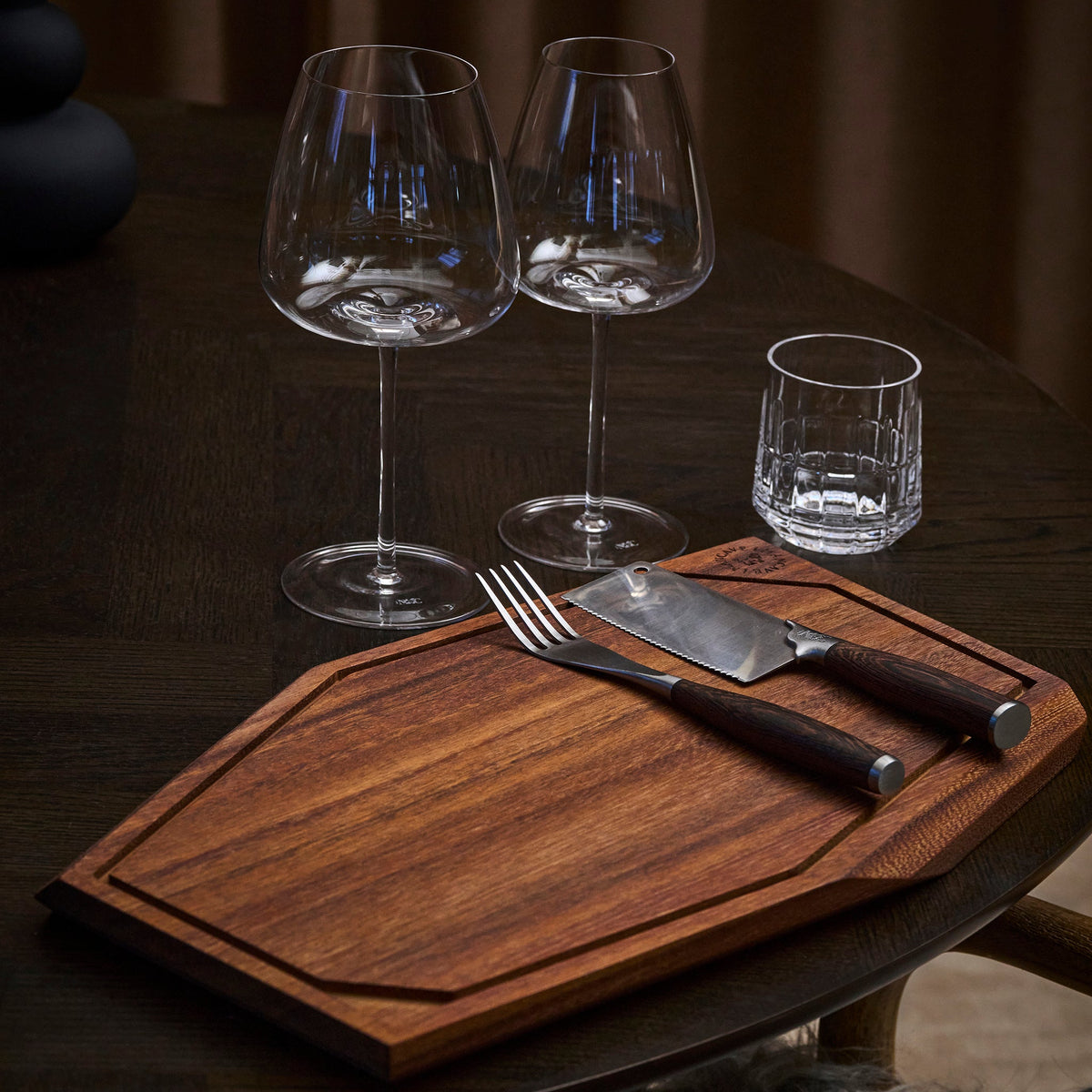 4 st. The Wild Beast Steak Set + 2 st. The Bold Bourgogne Glas
