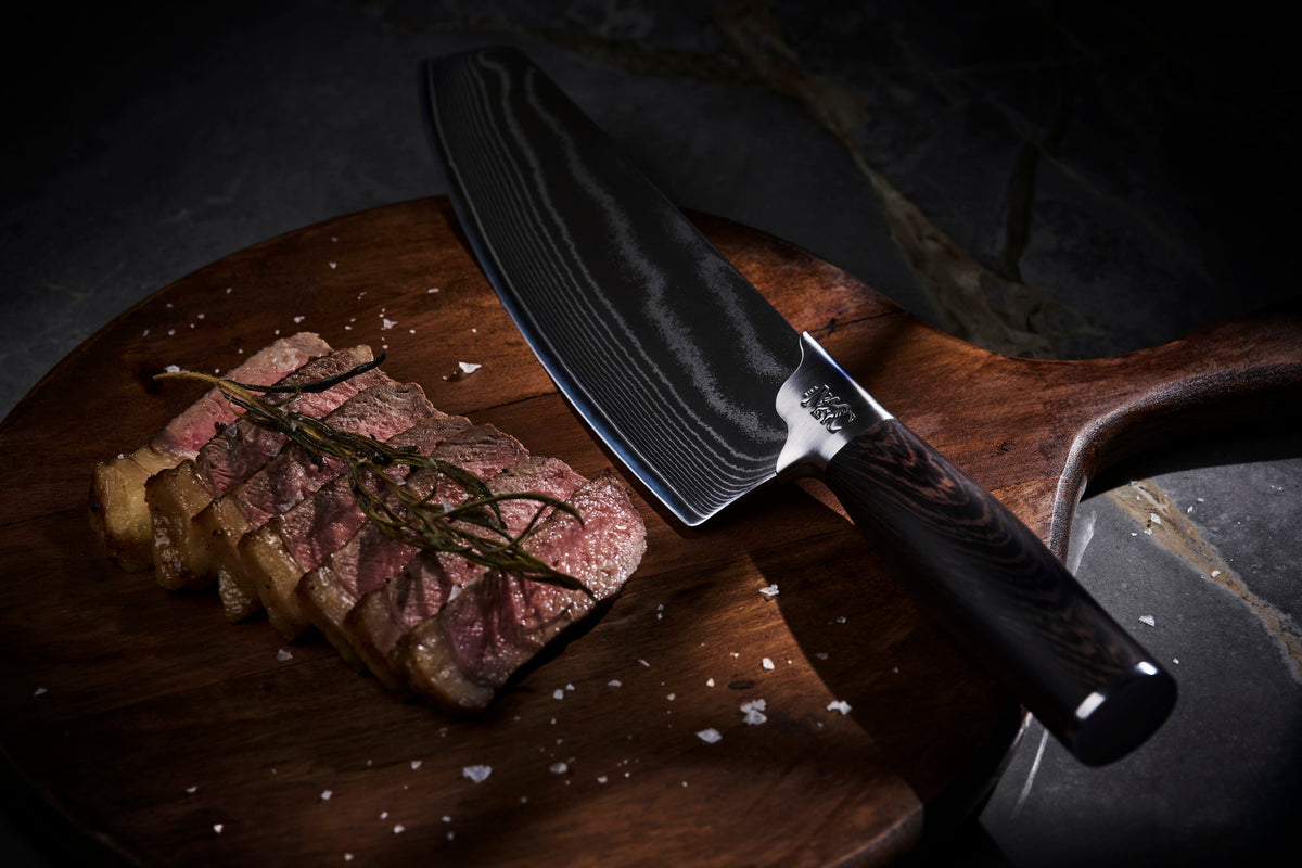 The Chef’s Cut Knife med Kød