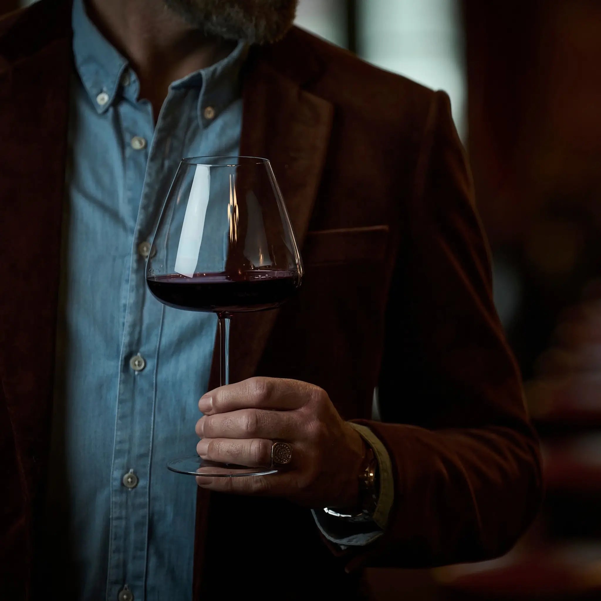 The Mancave The Bold Bourgogne Glass