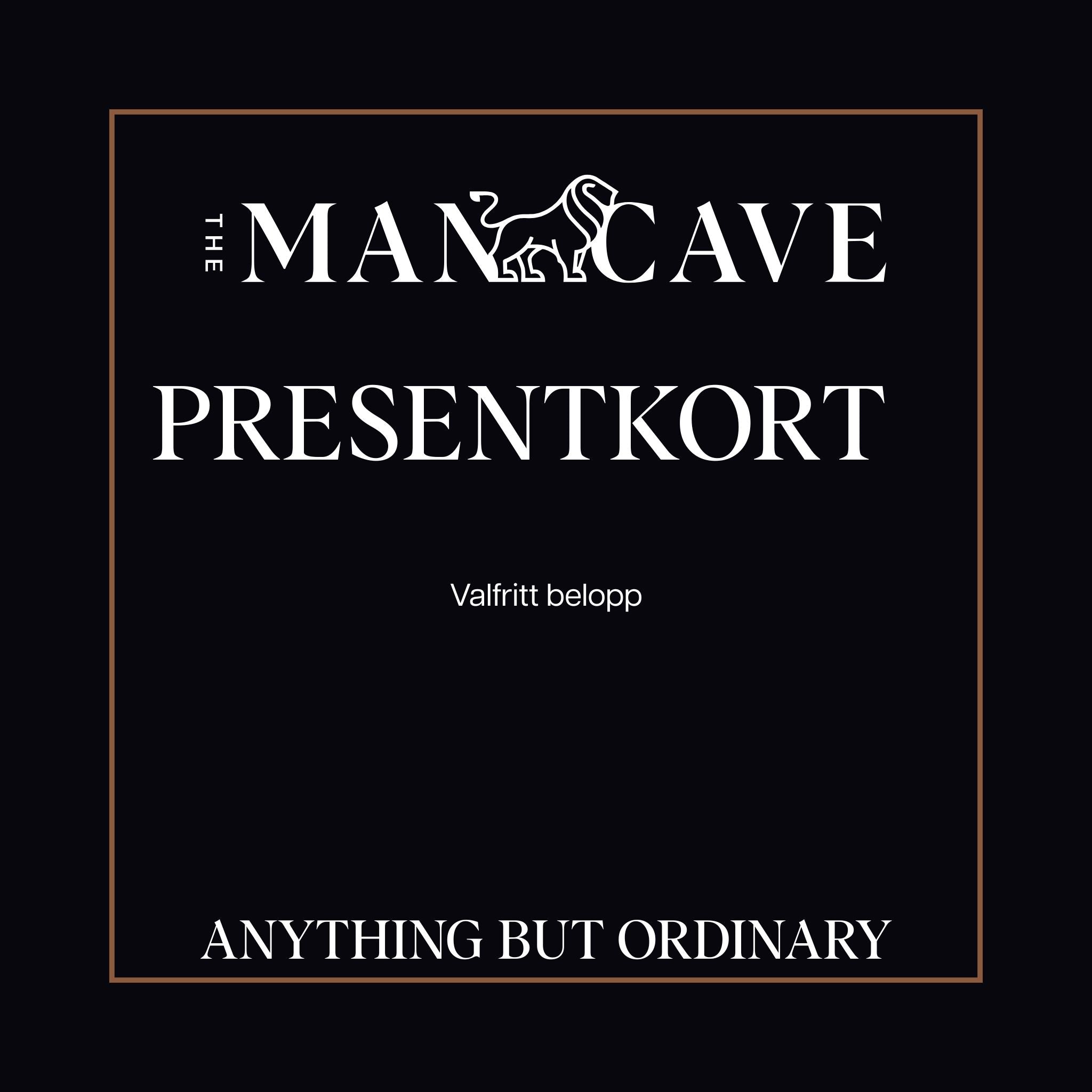 Presentkort The Mancave