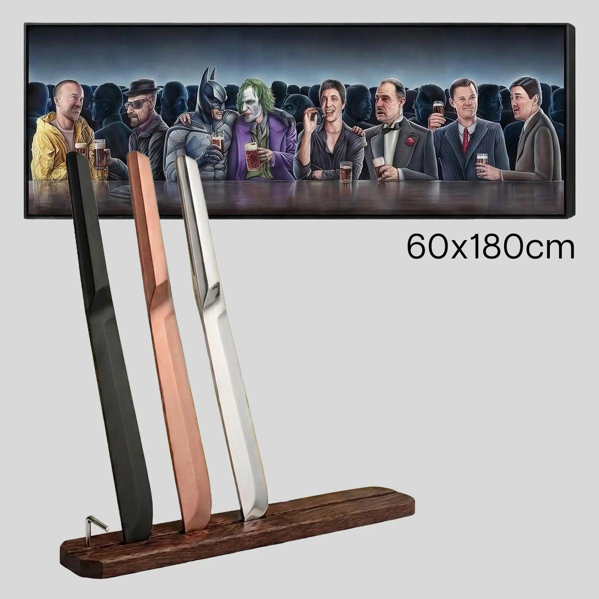 Royal Champagnesabel + At The Bar Konst (60x180 cm.)