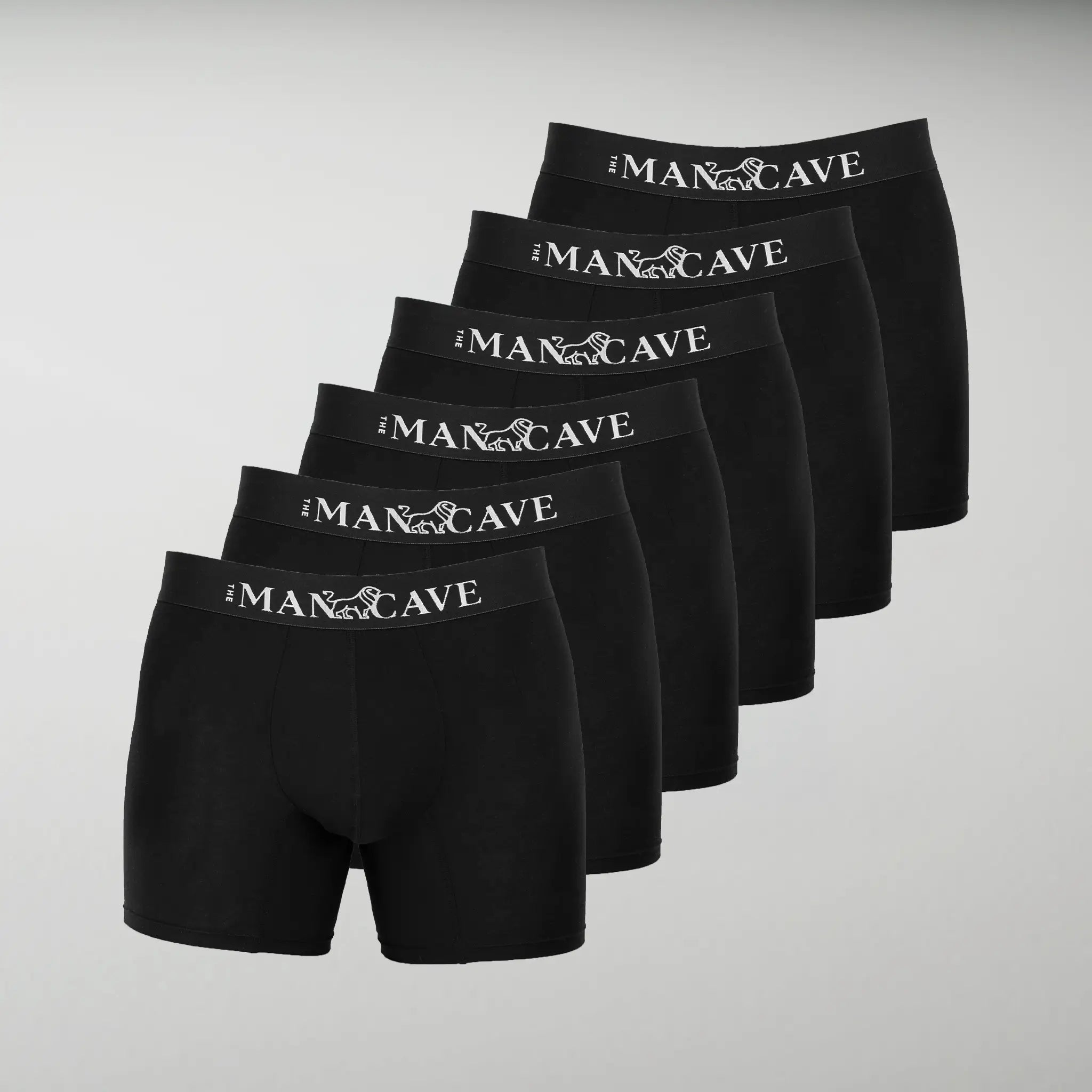 The Mancave Korta Bambu Boxershorts (6-pack)