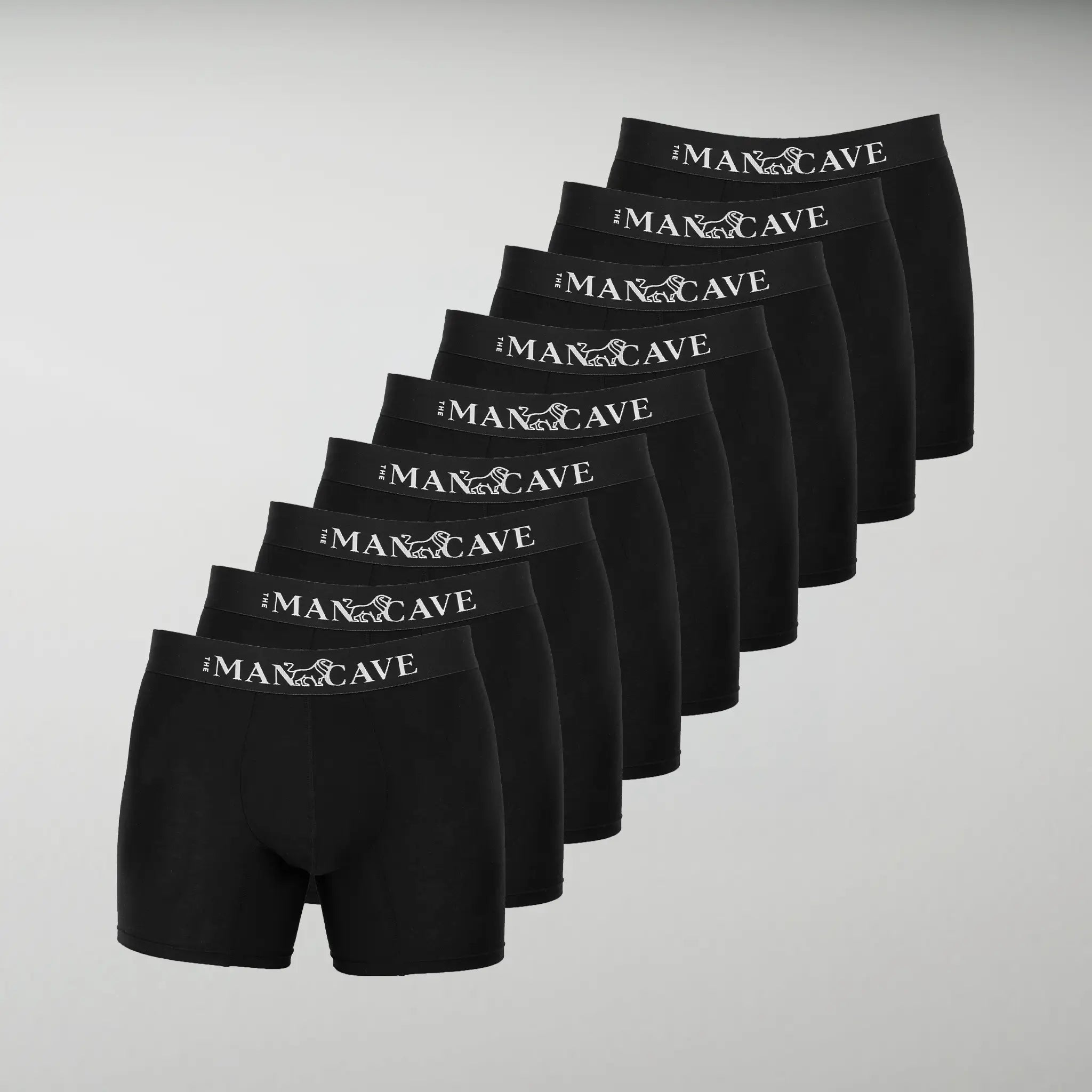 The Mancave Korta Bambu Boxershorts (9-pack)