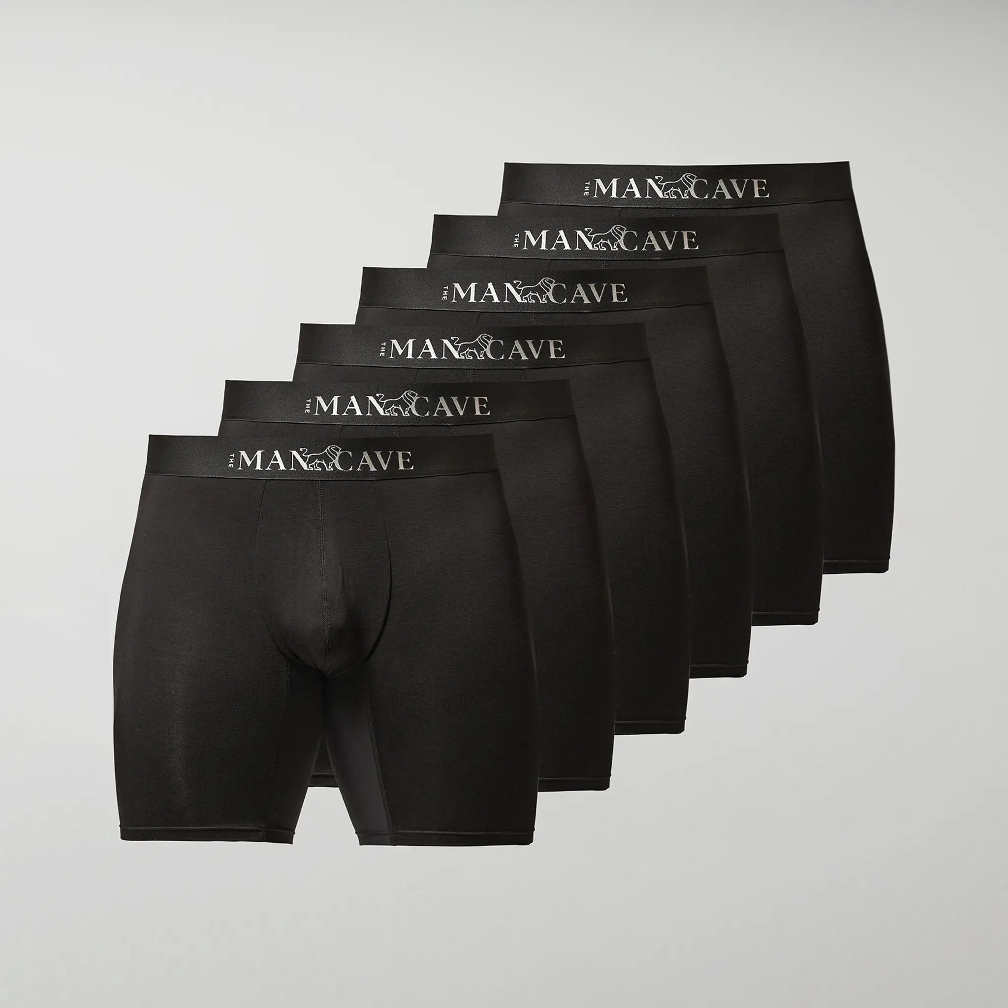 The Mancave Långa Bambu Boxershort (6-pack)