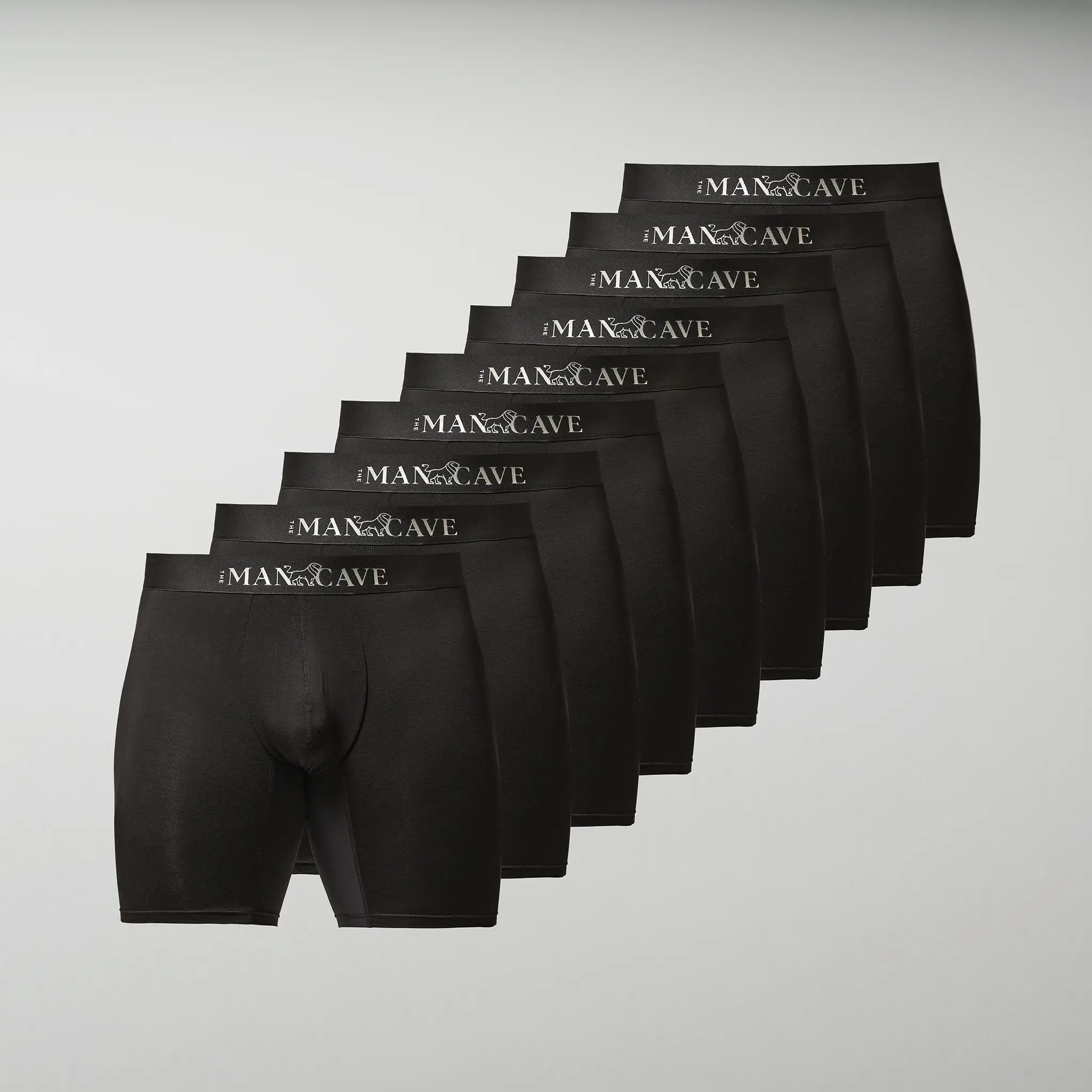 The Mancave Långa Bambu Boxershort (9-pack)